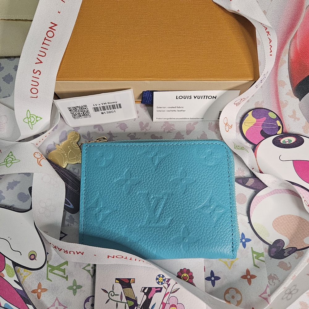 Louis Vuitton x Takashi Murakami Zippy Wallet